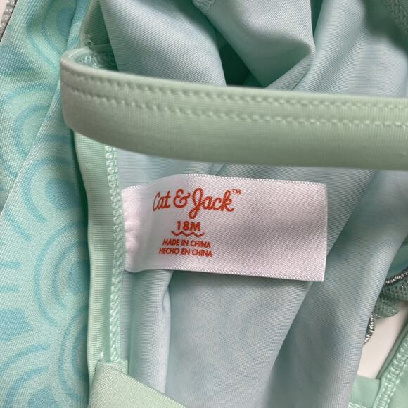 Cat & Jack Snap Bottom Swimsuit - Picture 4 of 4